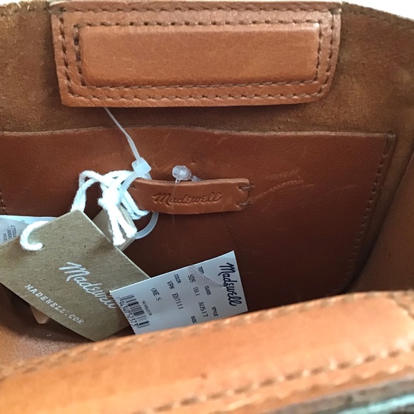 Madewell Micro Sydney Crossbody Bag Leather New With Tag - Picture 9 of 9